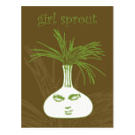 Girl Sprout Postcards