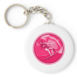 Girl Surf Keychains