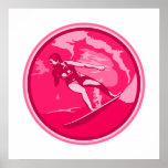 Girl Surf Posters