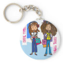 Girl Time keychains