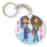 Girl Time keychains