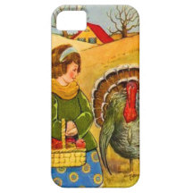 Girl & Turkey iPhone 5 Covers
