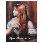 Girl When Combing,  By Pierre-Auguste Renoir flyers