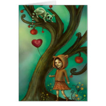 Girl Who Loves Lemurs Cards