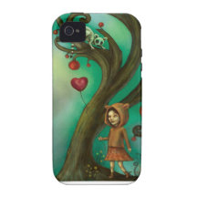 Girl Who Loves Lemurs iPhone 4 Covers
