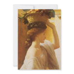 Girl With a Basket of Fruit Lord Frederic Leighton invitations