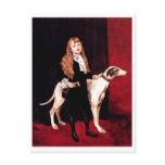Girl With a Greyhound postcards