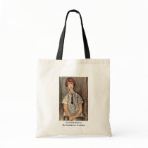 Girl With Blouse By Modigliani Amedeo Tote Bags
