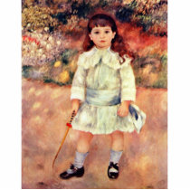 Girl With Whip By Pierre-Auguste Renoir Photo Cut Out