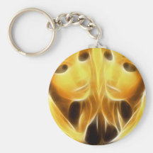 GirlFace 4 Key Chain