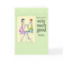 Girlfriend birthday or friendship card