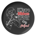 Girlfriend Hero in My Life Skin Cancer Party Plates