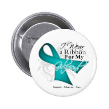 Girlfriend - Teal Ribbon Awareness Pins