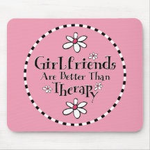 Girlfriend Therapy Mouse Mat