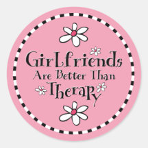 Girlfriend Therapy Sticker