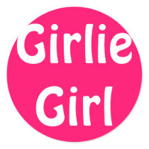 Girlie Girl Sticker