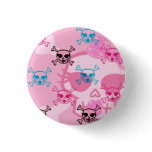Girlie Pink Skull Design
