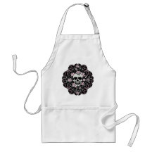 Girlie Vintage Skull Apron