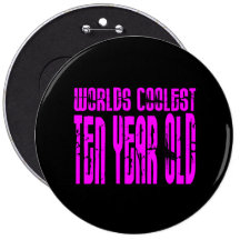 Girls 10th Birthdays Pink Worlds Coolest Ten Year