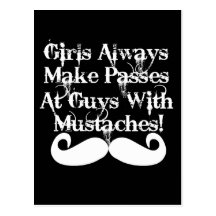 Girls always make passes... post cards