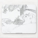Girls (and cats) Rock mousepads