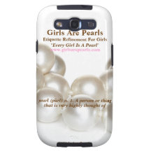 Girls Are Pearls Case-Mate Case Samsung Galaxy SIII Cover