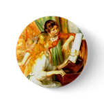 Girls at the Piano Button