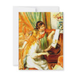 Girls at the Piano Invitations