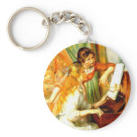 Girls at the Piano Keychain