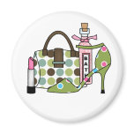 Girls Bags and Shoes One magnets