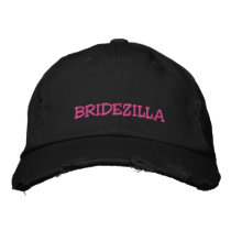 Girl's Baseball cap "Bridezilla hat" wedding hat
