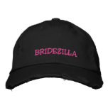 Girl's Baseball cap "Bridezilla hat" wedding hat embroidered hats
