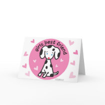 girls best friend card