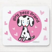 girls best friend mouse mats