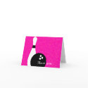 Girls Bowling Birthday Thank You Note Card
