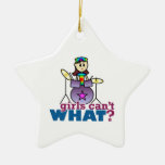 Girls Can't WHAT? Drummer Christmas Ornament