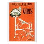 Girls - Comedy by Clyde Fitch 1910 cards