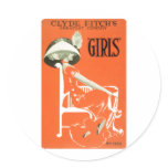 Girls - Comedy by Clyde Fitch 1910 stickers