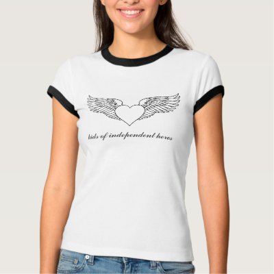 Girls Gauardian Wings Tshirt by maxamo921