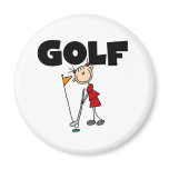 Girls GOLF magnets