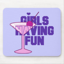 Girls Having Fun Bachelorette Tshirts and Gifts Mouse Pad