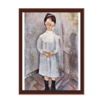 Girls In Blue By Modigliani Amedeo Postcards