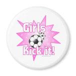 Girls Kick it magnets