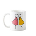 Girls Kiss Girls mugs