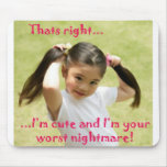 Girl's Little Nightmare Mouspad Mousemats