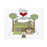 Girls Love Camping postcards