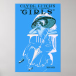 Girls, Miss Kate, Vintage Theatre Poster posters