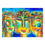 "Girls' Night Out" Art Card