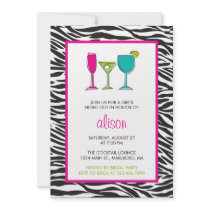 Girl's Night Out Bachelorette Party Invite