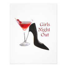 Girls Night Out Invitation